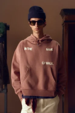 Hot POMPEII WALK ASTRO LIGHT BOXY HOODIE